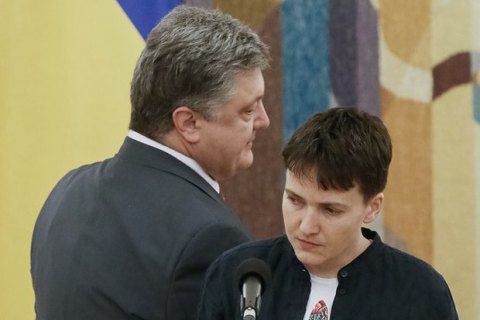Савченко заявила, что Порошенко "дал армии носки, но украл танки".