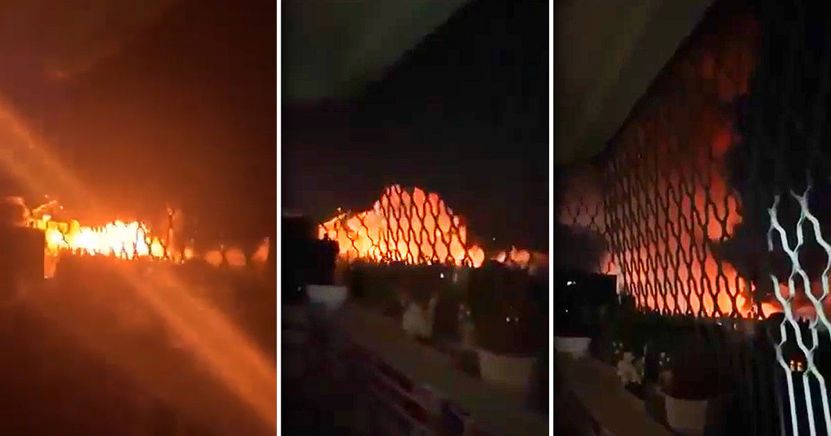 Появилось видео взрыва в больнице Аль-Ахли в секторе Газа. Коллаж: Point.md