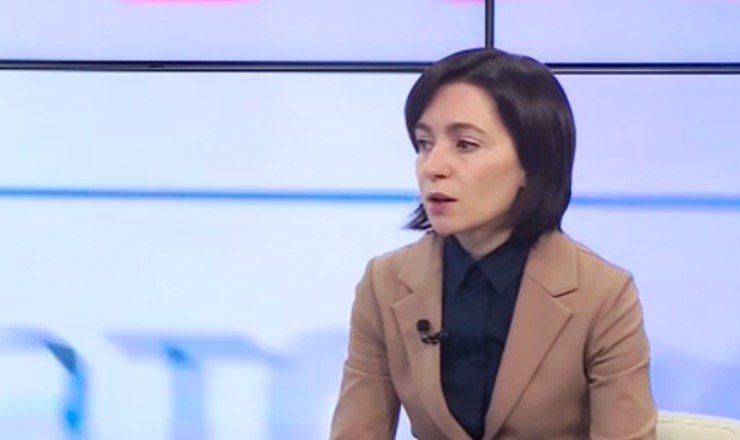 Премьер министр Майя Санду.