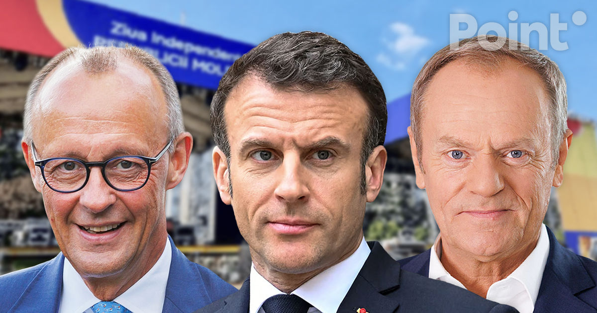 Macron, Merz și Tusk, așteptați în Republica Moldova de Ziua Independenței.
