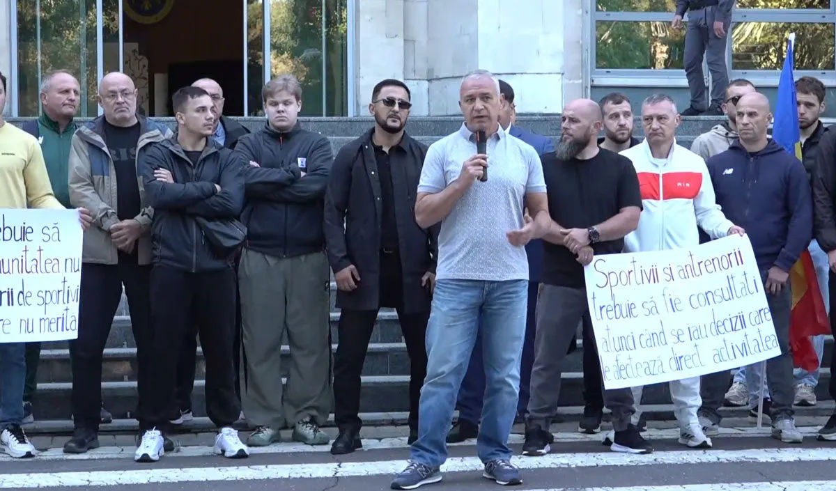 В Молдове спортсмены и тренеры протестовали против новых правил финансирования спорта.