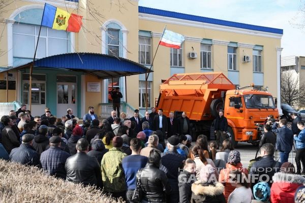 Две из 12 машин были переданы Гагаузской автономии.