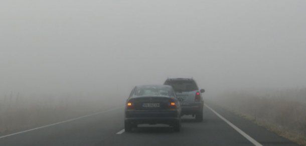 Un strat dens de ceață s-a lăsat pe întreg teritoriul țării. Foto: jurnal.md