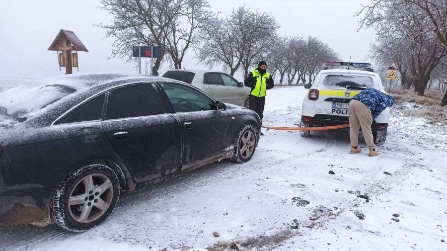 В Молдове заблокировано движение на пяти трассах.