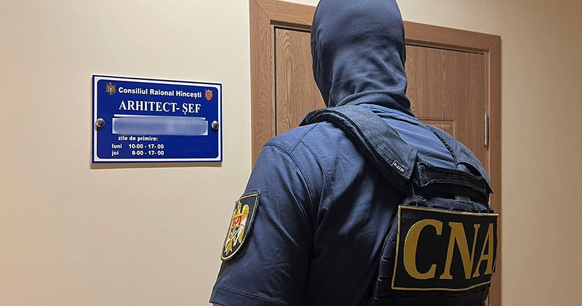 Arhitectul-șef al raionului Hâncești, suspectat de corupție: CNA efectuează percheziții.