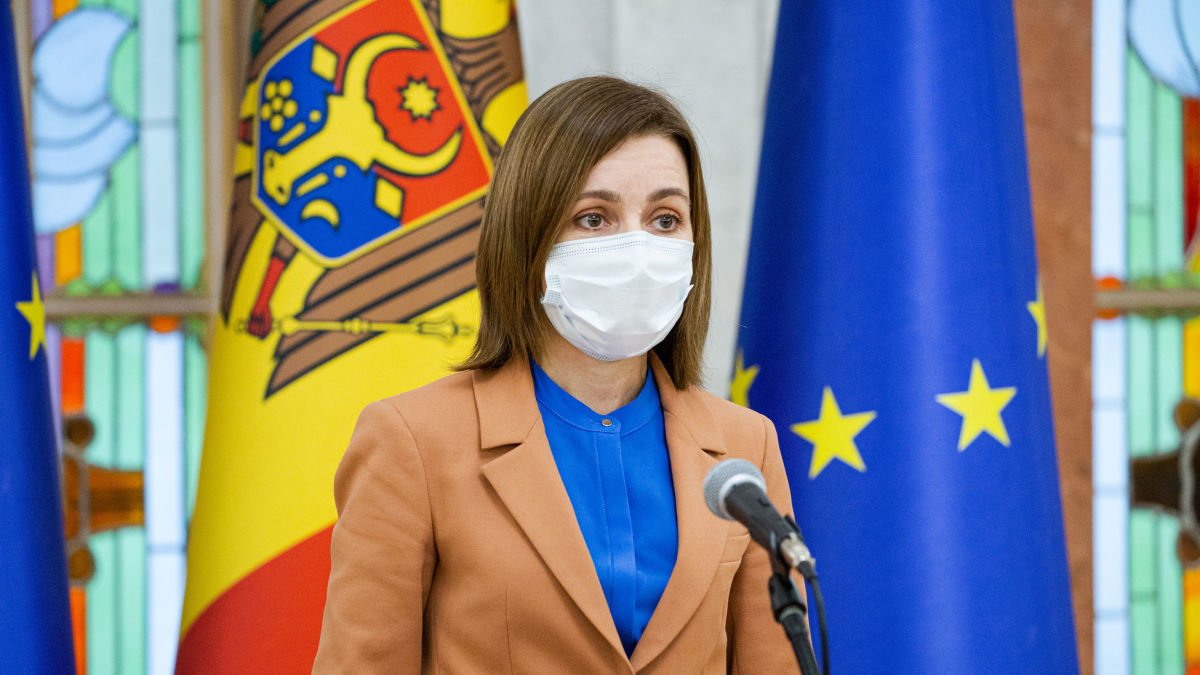 Президент Республики Молдова Майя Санду. 