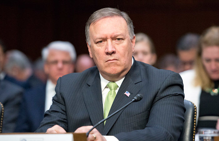 Госсекретарь США Майк Помпео.