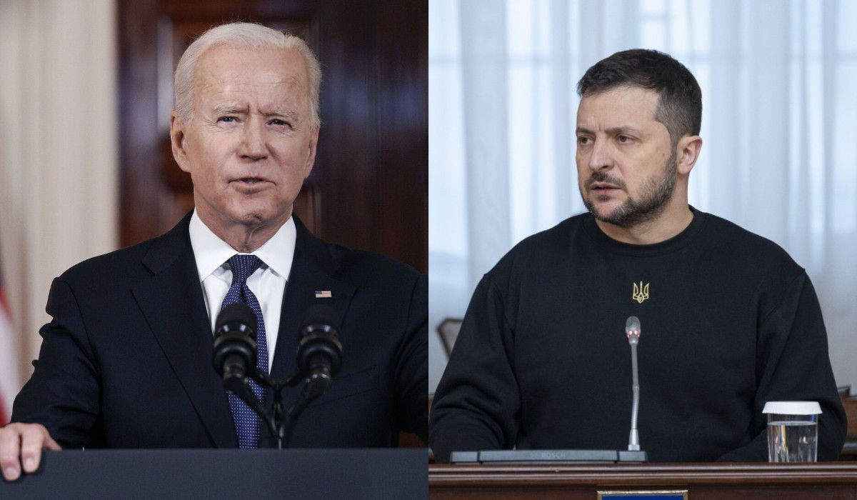 Байден обсудит с Зеленским запрос Украины по оружию.