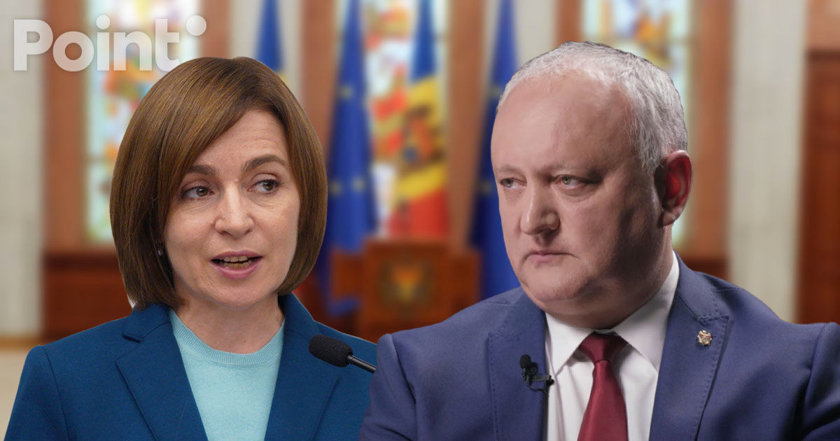 Dodon: Maia Sandu instituie crima gândirii.