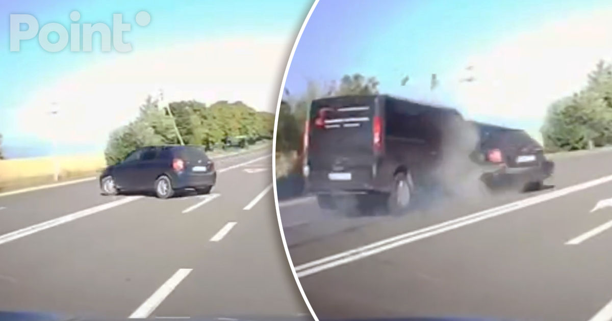 Momentul accidentului mortal din Sângerei, surprins de o cameră video.