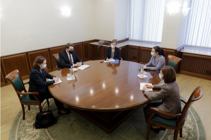 Президент Молдовы встретилась с представителем МИДа ФРГ.
