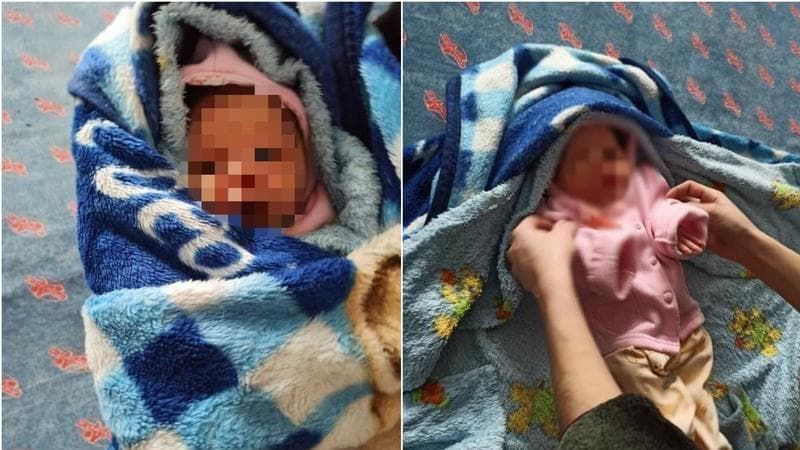В подъезде многоквартирного дома в столице нашли младенца.