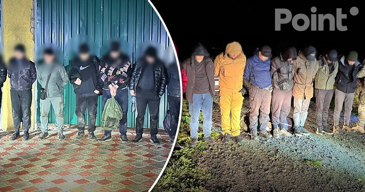Grănicerii ucraineni au reținut 19 persoane care au încercat să treacă ilegal granița cu Moldova.