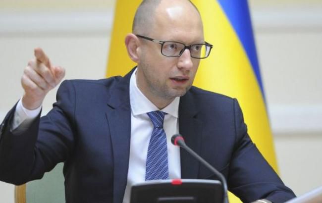 Премьер-министр Украины Арсений Яценюк.