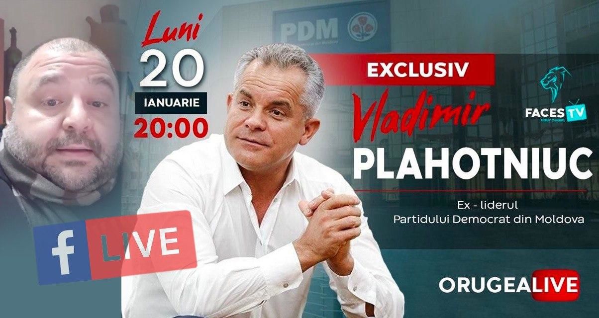 Бывший лидер ДПМ Влад Плахотнюк. Коллаж: Point.md.