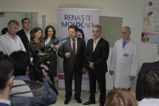 Secţia de Internare a Maternităţii de la Institutul Mamei şi Copilului (IMC) a fost complet reparată şi modernizată.