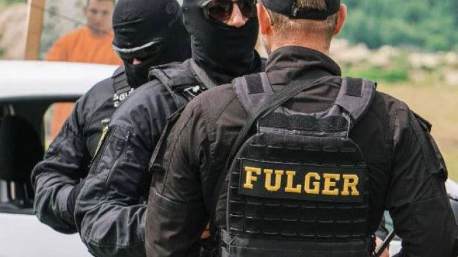 Бригада “Fulger” проводит учения в Бричанах.
