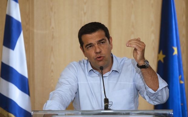 Премьер-министр Греции Алексис Ципрас.