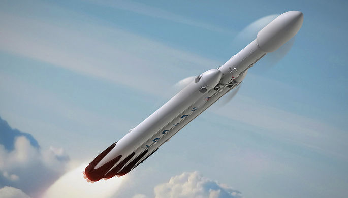 Илон Маск назвал дату первого запуска Falcon Heavy. Фото: SpaceX