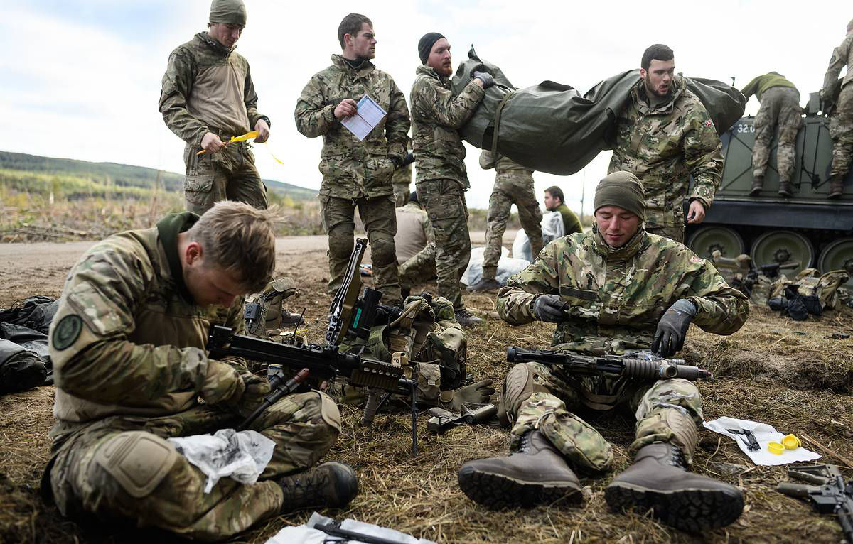 Парламент Дании дал согласие на миссию 1000 датских военных для сил НАТО в Латвии.