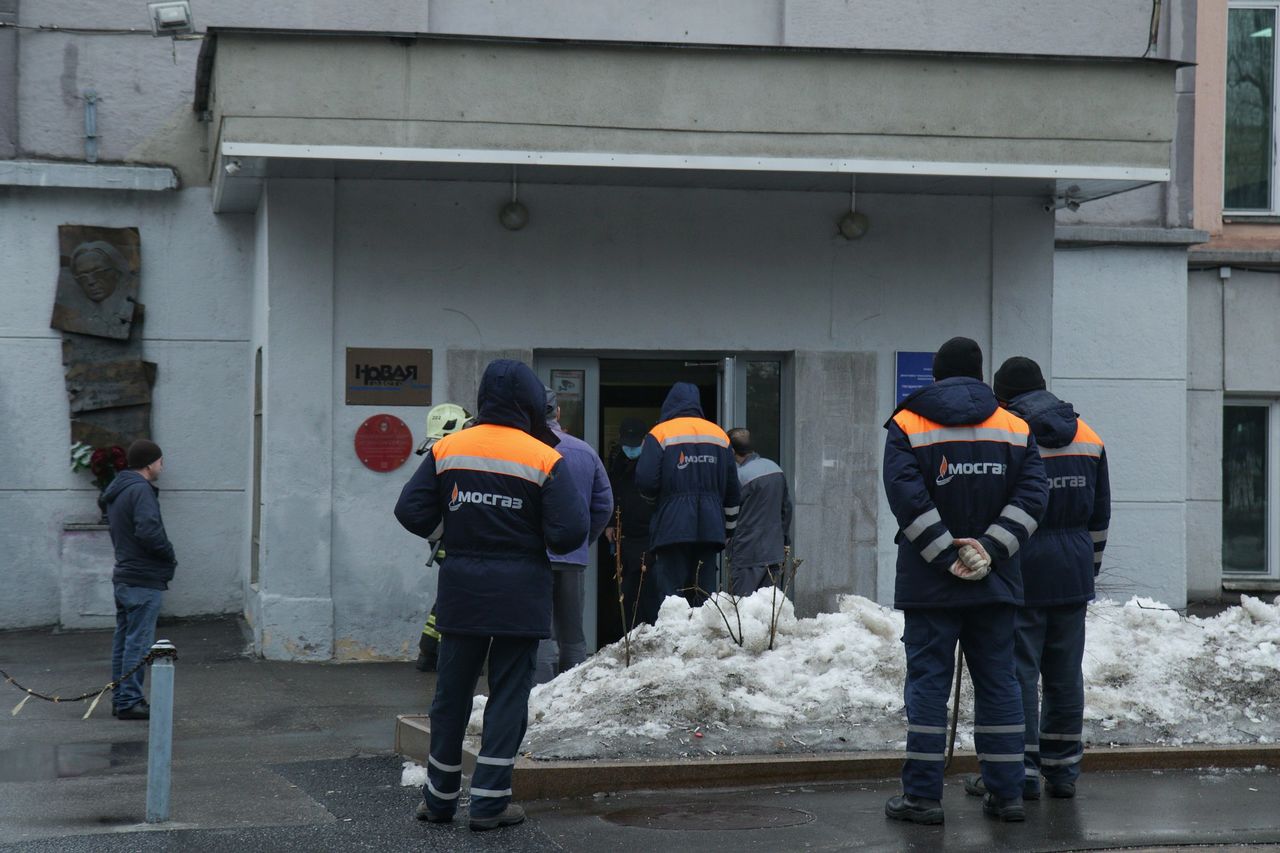 Журналисты «Новой газеты» сообщили о «химической атаке» в своей редакции.