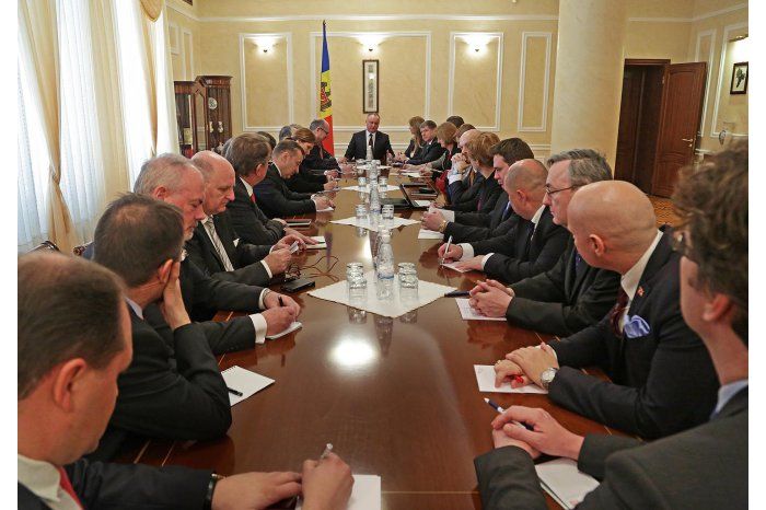 Президент встретился с послами стран-членов ЕС, аккредитованными в Молдове.
