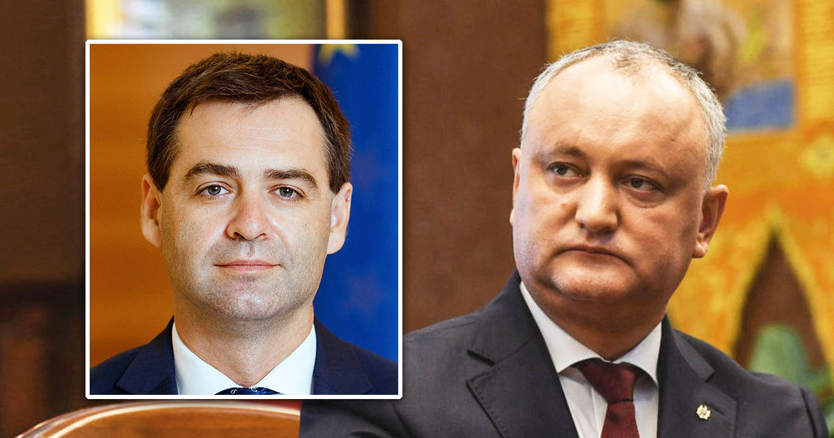 Додон об отставке Попеску: Все понимают, что корабль "Майя Санду" идет ко дну. Коллаж: Point.md