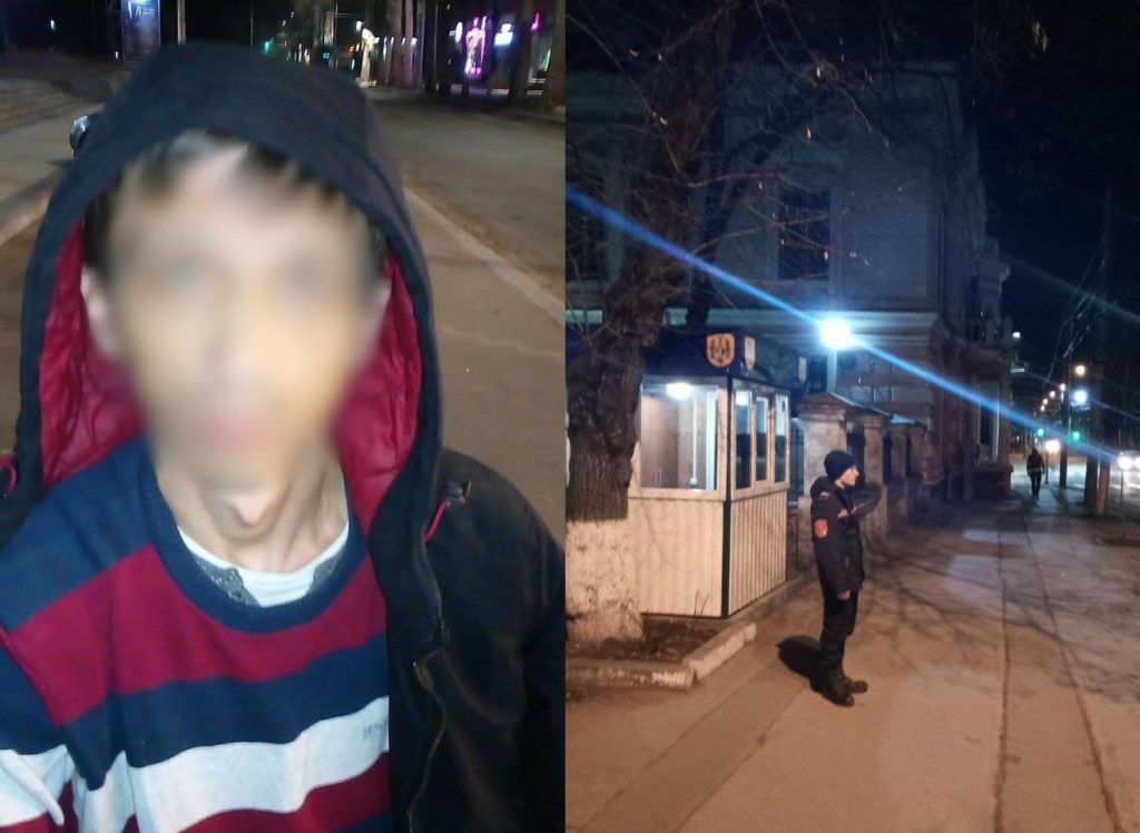 Карабинеры поймали жителя Кишинева за воровством автомобильных номеров.