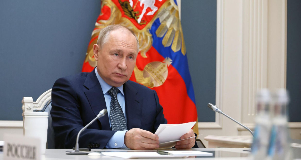 Путин на онлайн-саммите G20 сравнил войну в Украине и в секторе Газа..