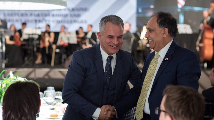 Vlad Plahotniuc s-a întâlnit la Chișinău cu oaspeți din Statele Unite ale Americii. 