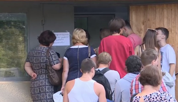 В общежития Технического университета Молдовы заселились первокурсники.
