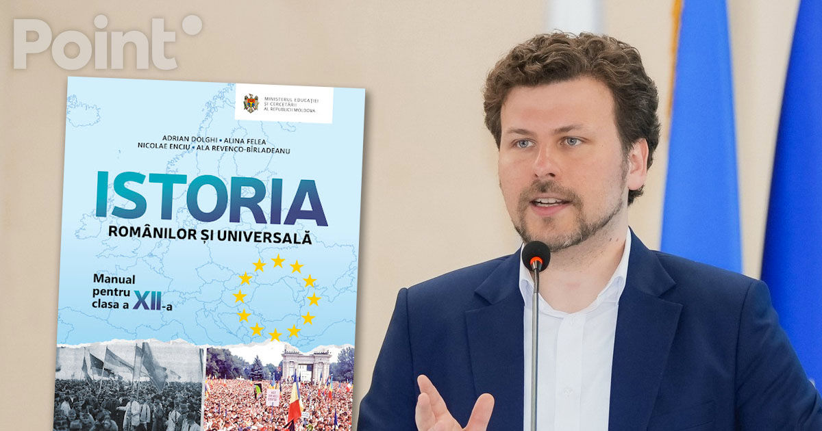 Perciun: Manualele de istorie pentru clasa a XII-a rămân, dar vom oferi niște materiale suplimentare.