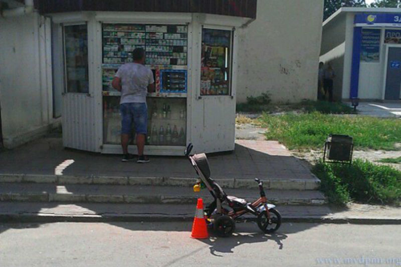 В ДТП в Бендерах пострадал маленький ребенок.
