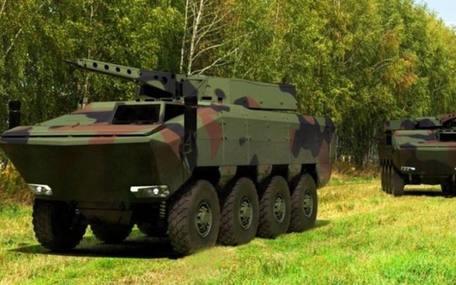Primul blindat româno-german va ieşi pe poarta uzinei de la Moreni în 2020. 