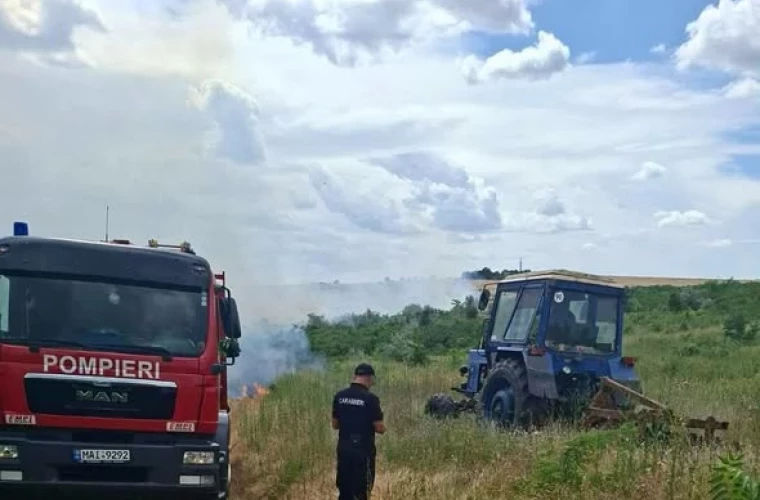 Пожар в Каушанах потушен при содействии карабинеров.