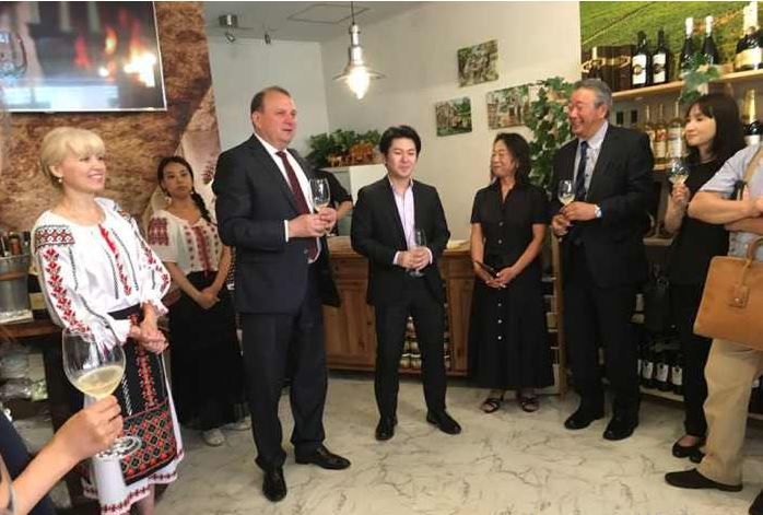 Japonia: Deschiderea unui nou magazin de vinuri moldovenești