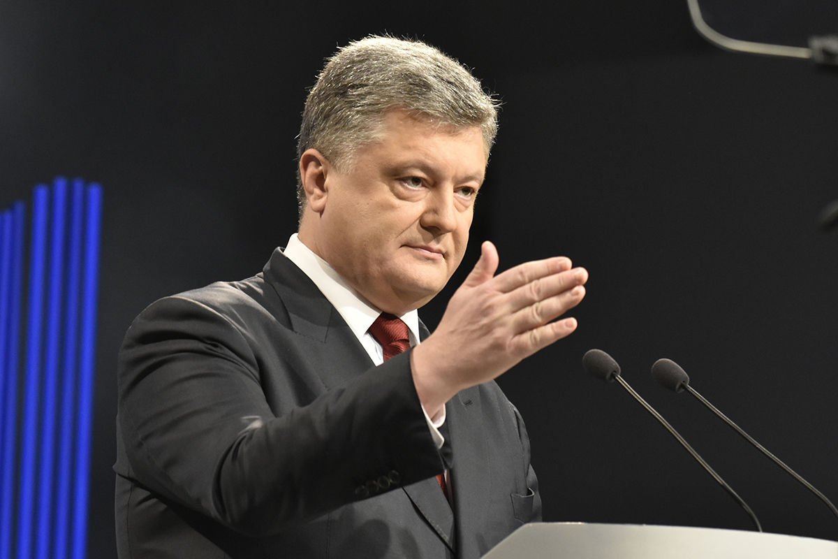 Президент Украины Петр Порошенко.