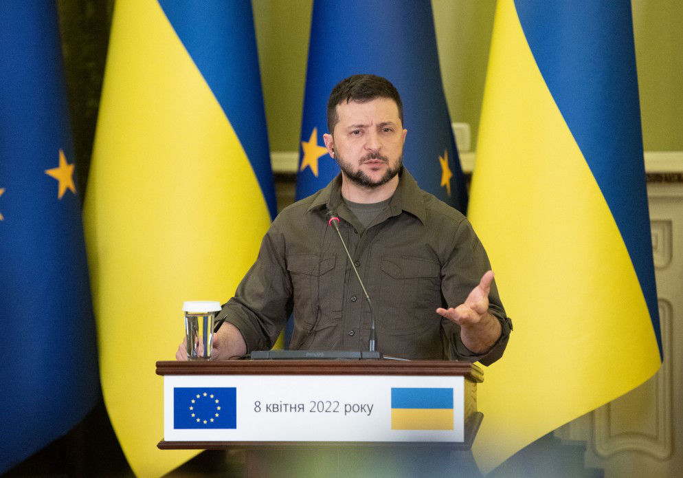 Президент Украины Владимир Зеленский.