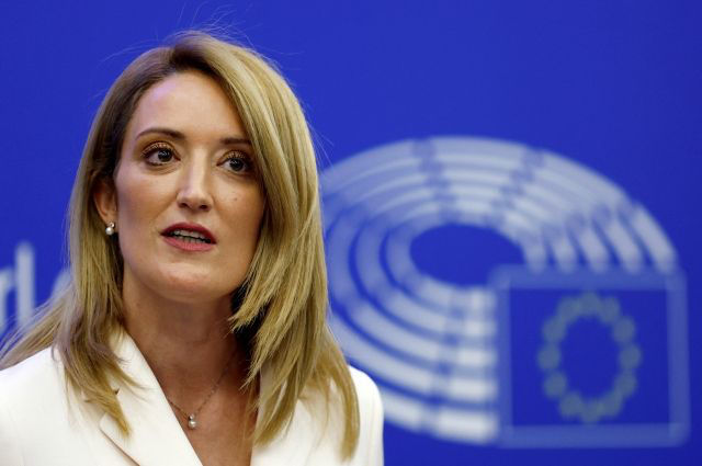 Глава Европейского парламента Роберта Метсола.