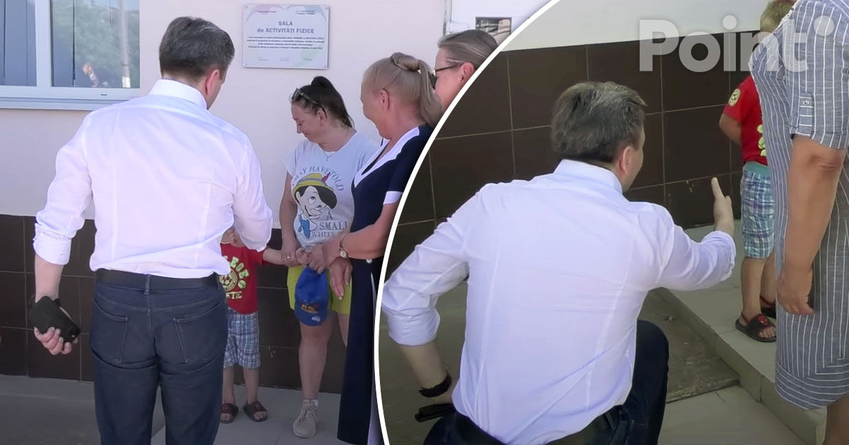 В  Сети завирусилось видео, на котором ребенок отказывается пожать руку Речану.