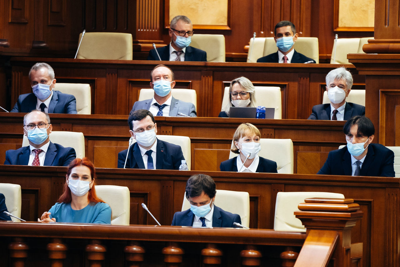 6 августа парламент выразил вотум доверия правительству Натальи Гаврилицы. Фото: Point.md.