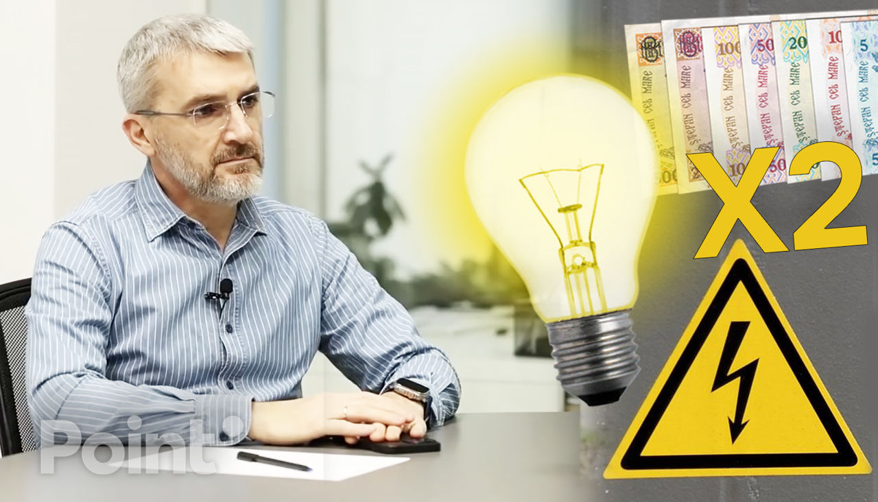 Vicol: Tariful la energia electrică ar putea să se dubleze de la începutul anului viitor.