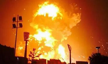 Explozie într-o zonă industrială din nord-estul Chinei. Foto: ria.ru