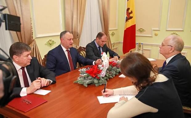 Dodon s-a întâlnit cu Muhametşin și Neguța. Ce au discutat