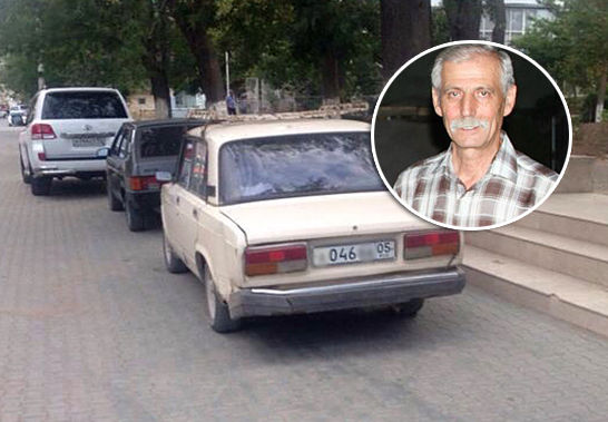 Отец певицы Жасмин ездит на старенькой "семерке".
