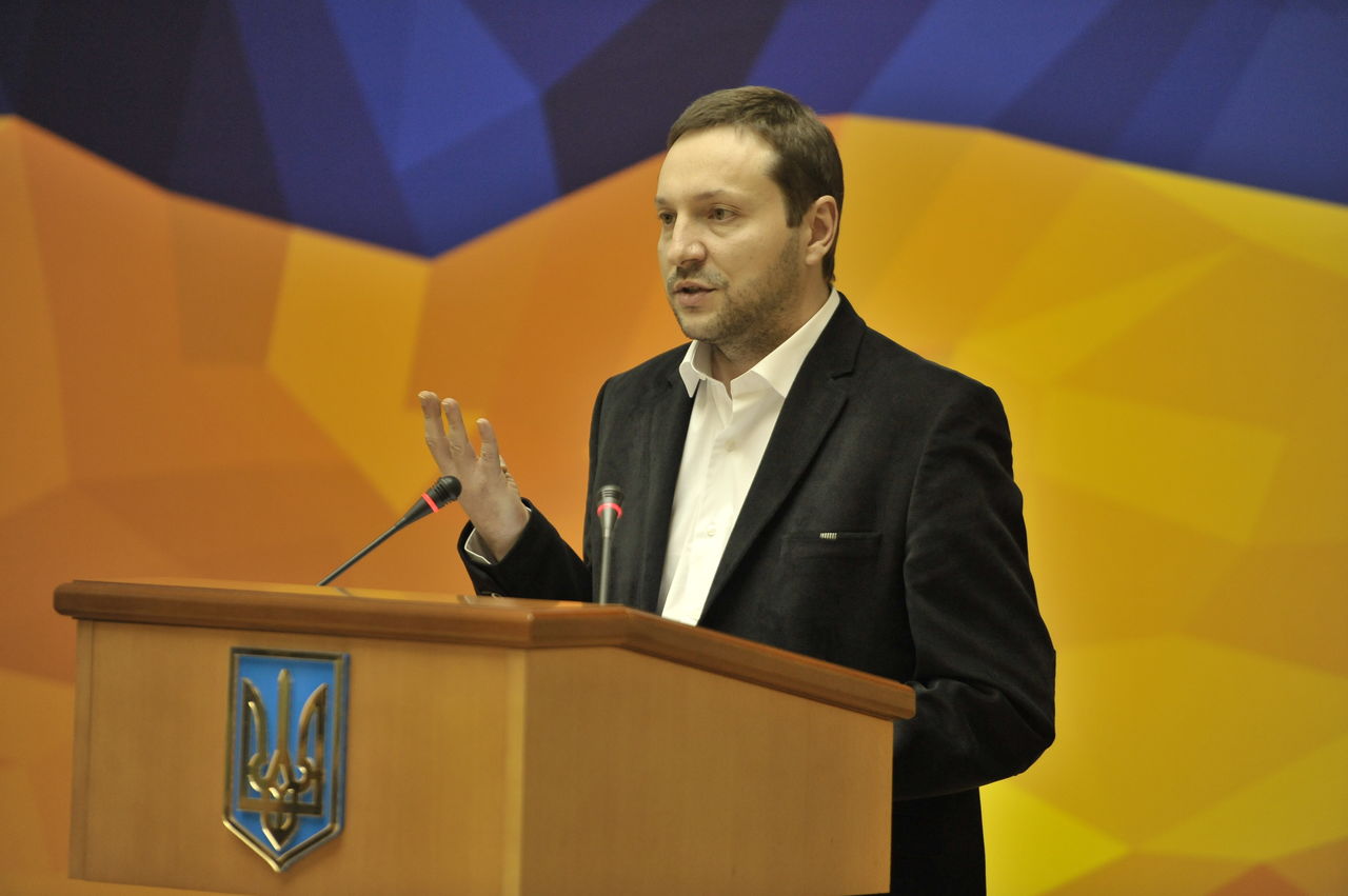 Министр информационной политики Украины Юрий Стець.