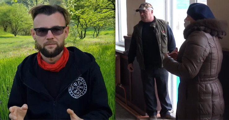 Жители Фурчен пресекли строительство Art Lab Eco Camp вблизи своего села. Коллаж Point.md.