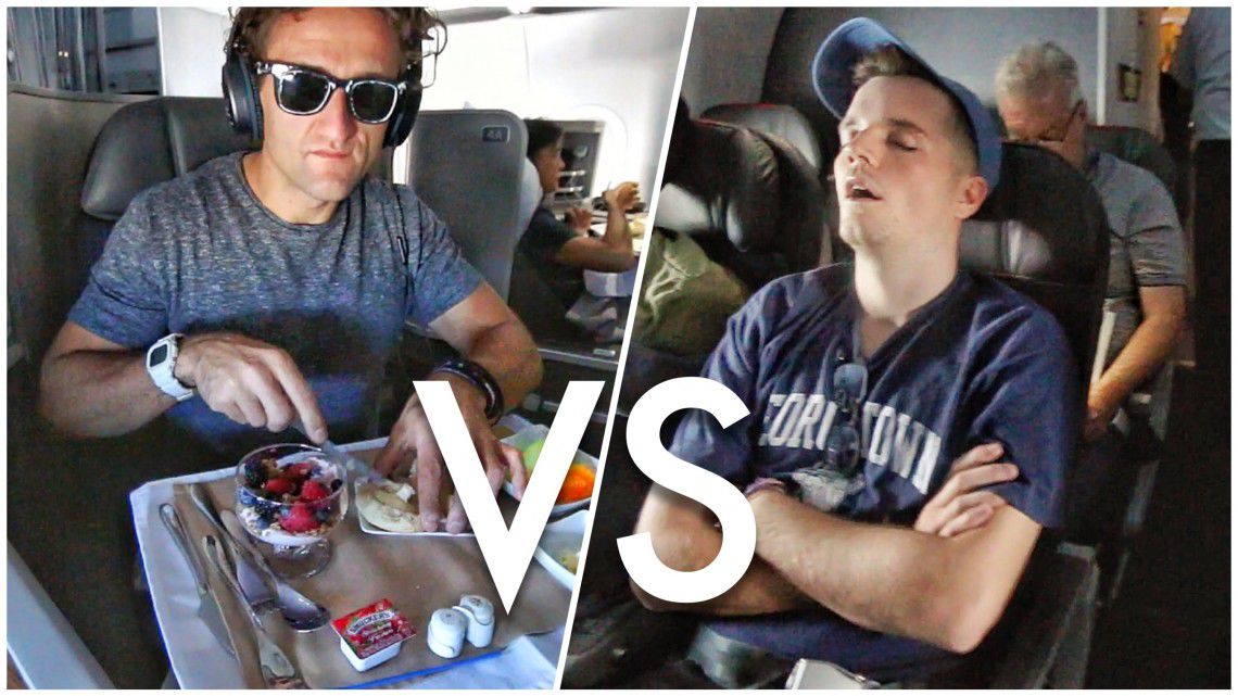 Așa se zboară cu avionul la First Class, unde un bilet costă 21 000 euro. Foto: Captură video / Youtube