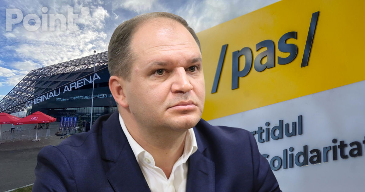Чебан: Правительство готовит массовку в "Арена Кишинев" для старшеклассников.