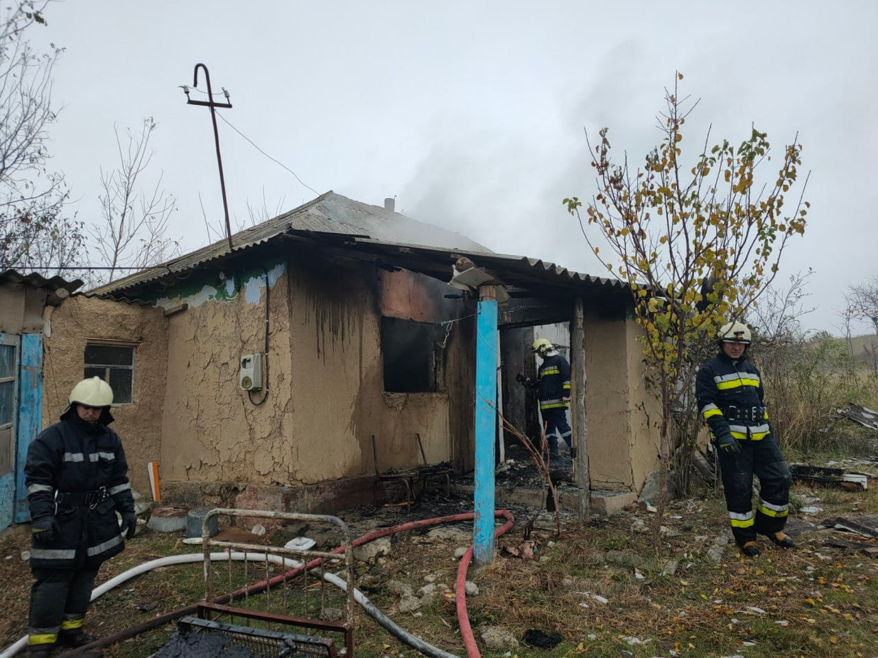 В Фалештском районе в пожаре погиб мужчина: по версии, из-за курения.